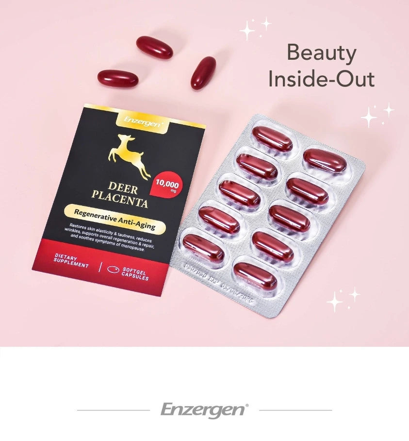 Product image of Deer Placenta 10-Day Trial Pack from KiwiCorp – short-term deer placenta supplement for vitality.