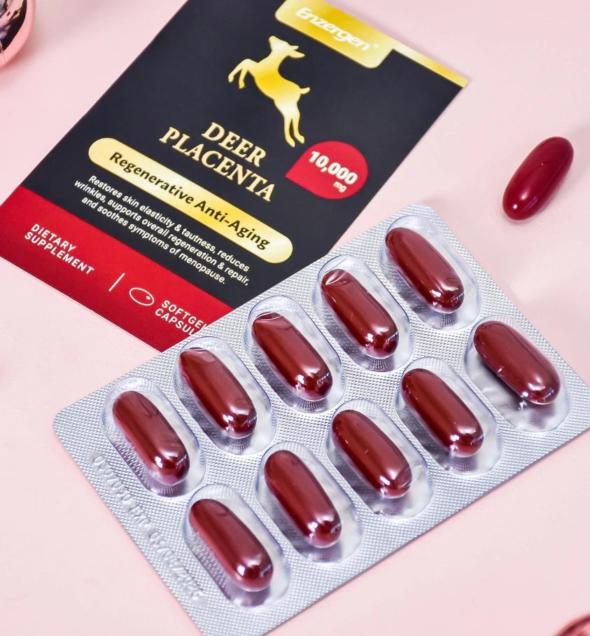 Product image of Deer Placenta 10-Day Trial Pack from KiwiCorp – short-term deer placenta supplement for vitality.