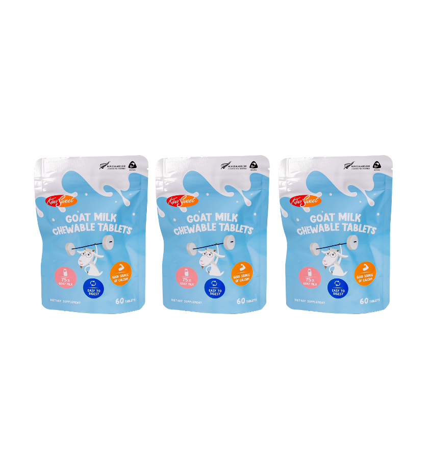 Goat Milk Chewable Tablets 60 tabs