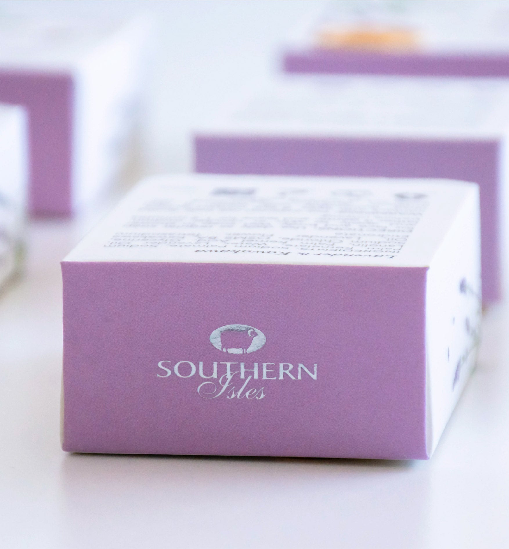 Product image of Lavender & Kawakawa Soap from KiwiCorp – herbal cleansing bar for sensitive skin.