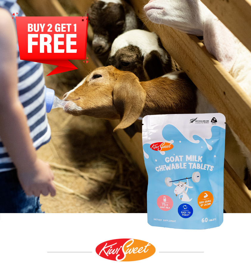 Goat Milk Chewable Tablets 60 tabs