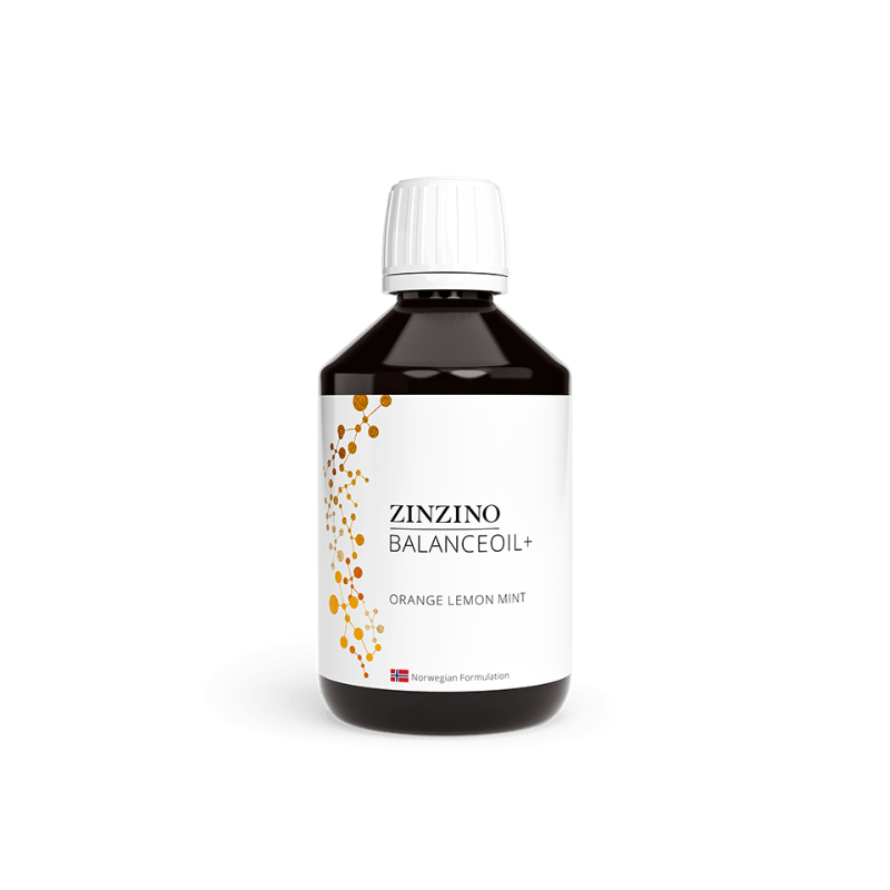 Zinzino BalanceOil Plus 300ml omega balance for heart and brain health
